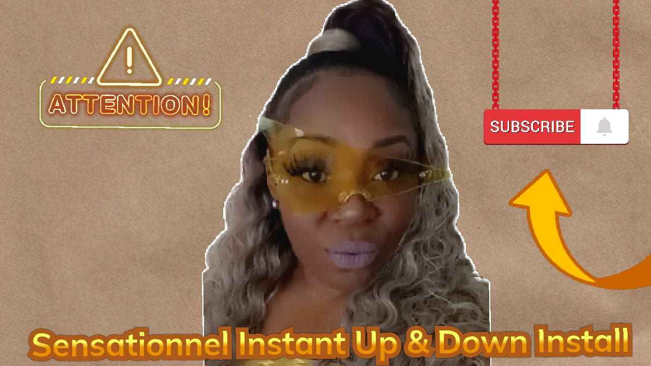 Protective Hairstyle💆♀️ ~Sensationnel Instant Up & Down Install