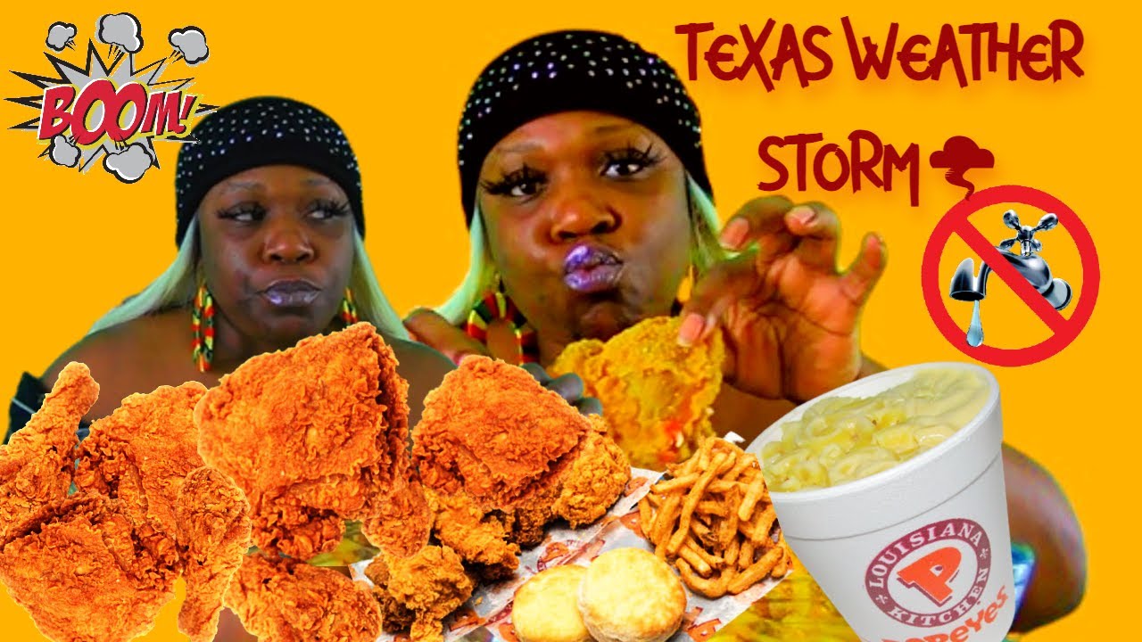 Popeye's Chicken Mukbang