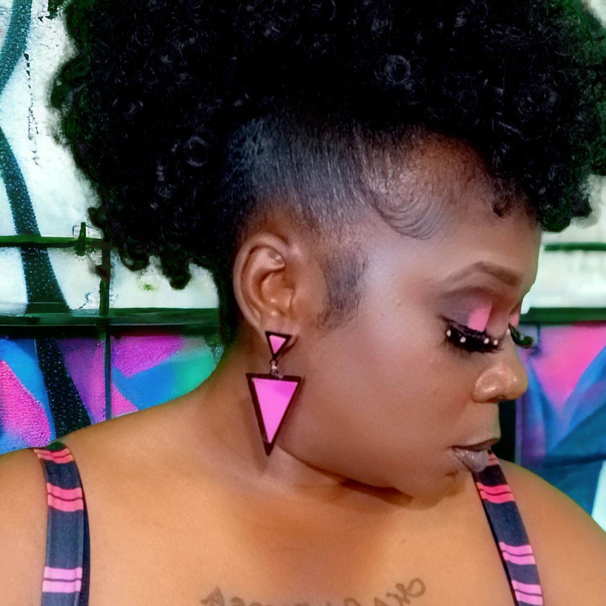 Dewberry Earrings Pink