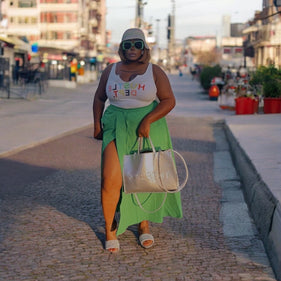 Hustle Dept. Crop Top