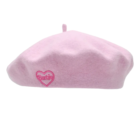 Barbie Beret Hat Light Pink