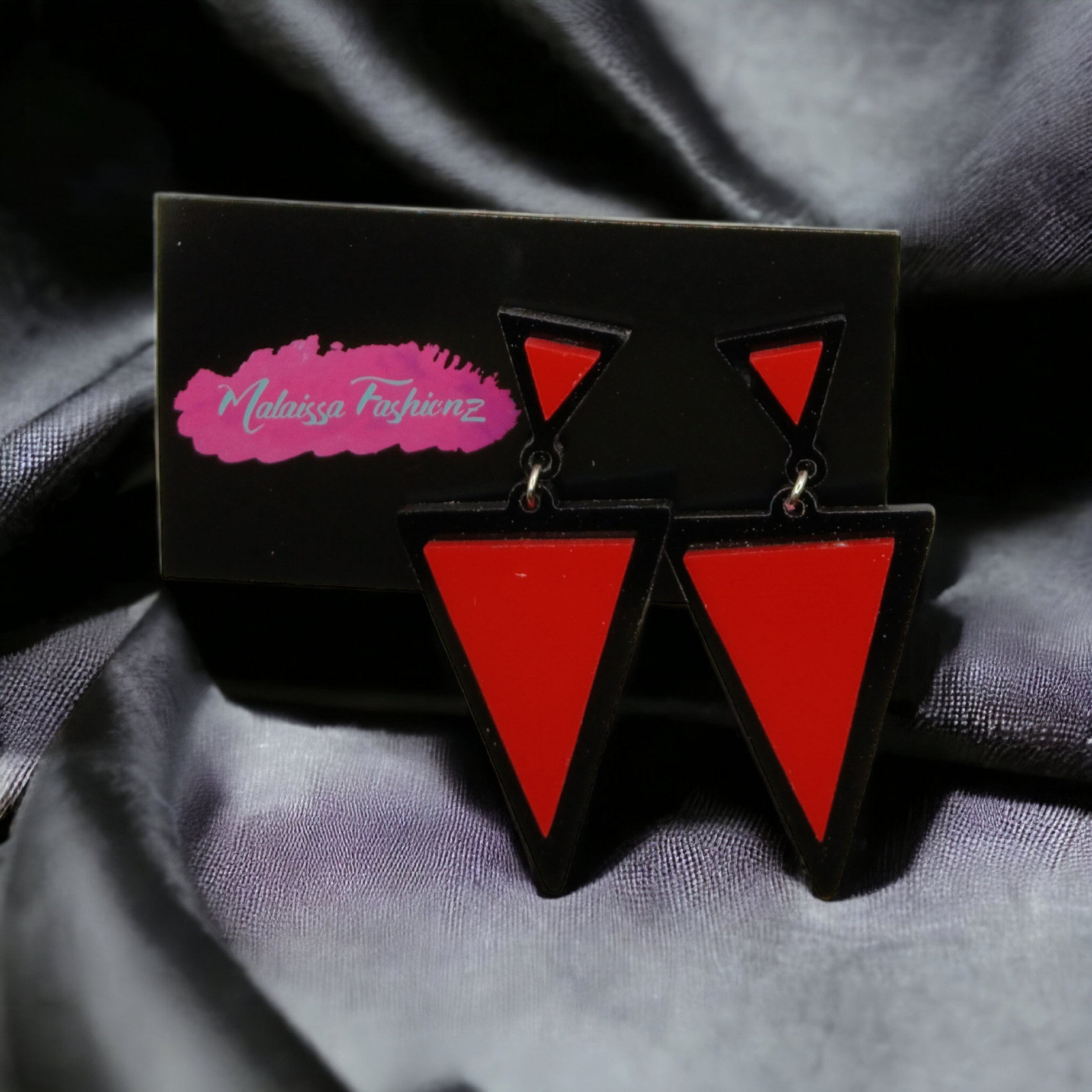 Dewberry Earrings Red