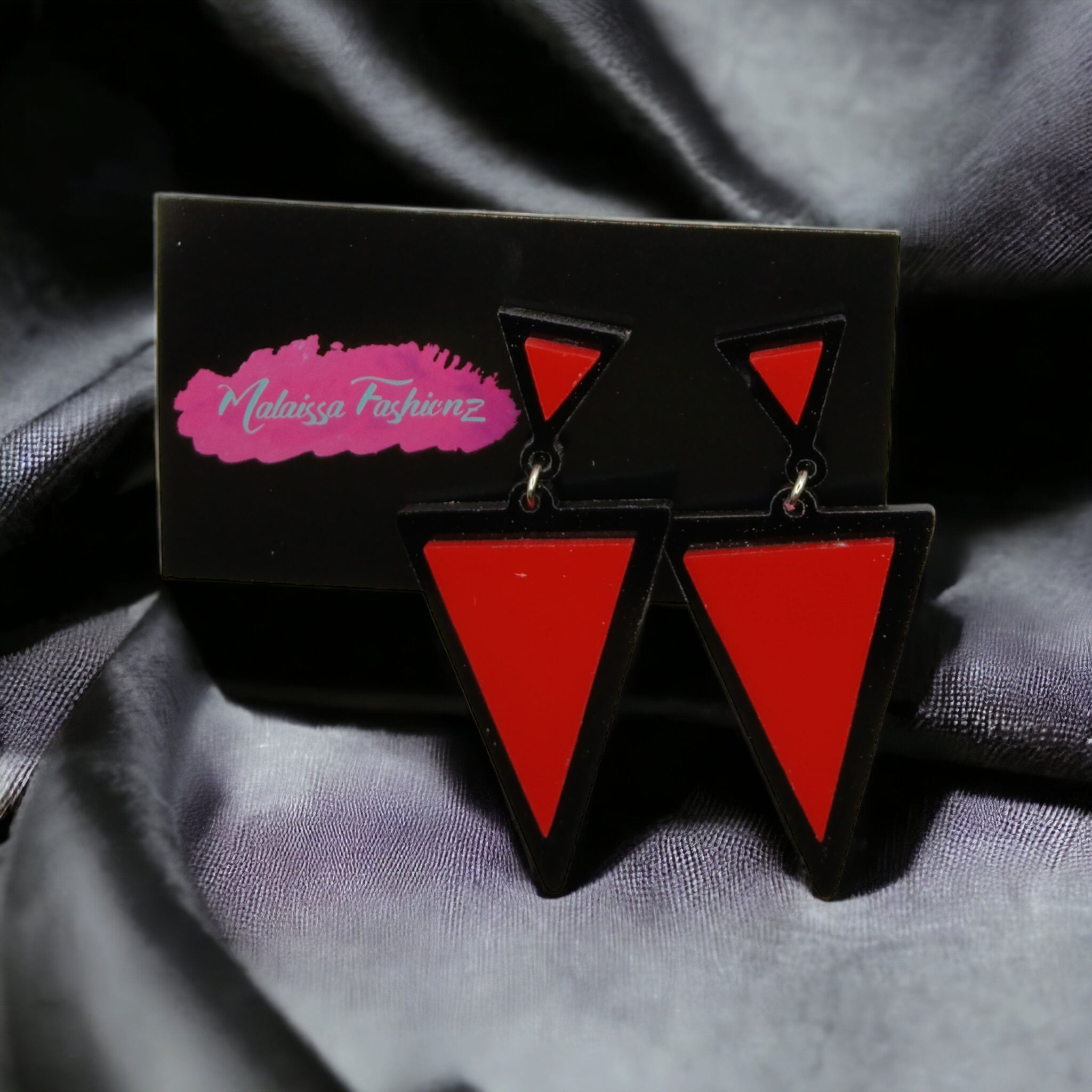 Dewberry Earrings Red