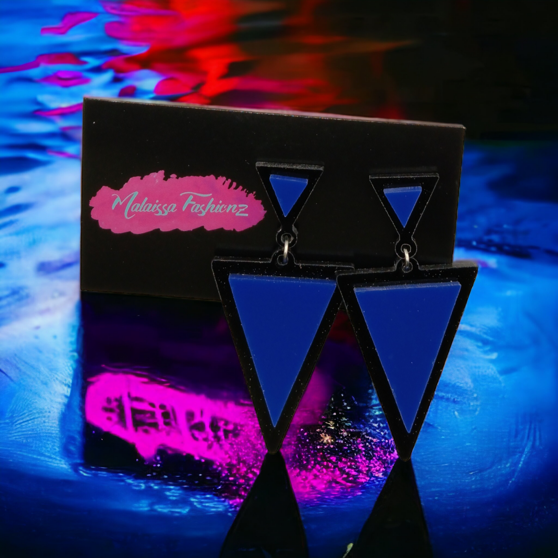 Dewberry Earrings Royal Blue