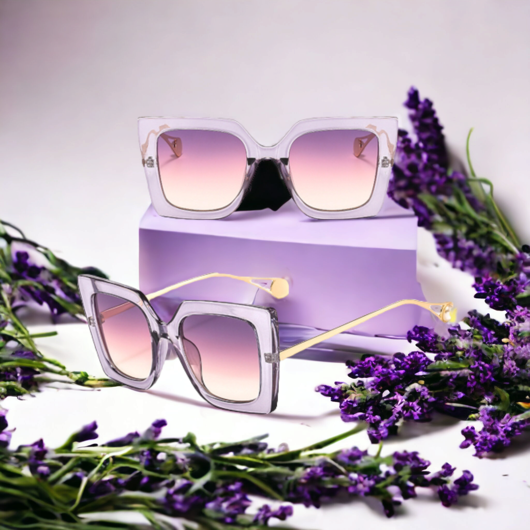 MFZ Retro Sunglasses Purple Pink